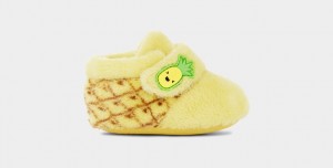 Cizme Ugg Bixbee Pineapple Stuffie Copii Galbeni | 0351VJOYS