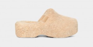 Papuci Ugg Fuzz Sugar Dama Bej | 1093MVEPU