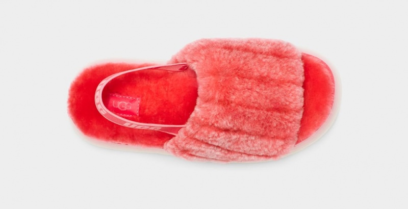 Papuci Ugg Disco Sherpa Corduroy Dama Corai | 8792PUACT